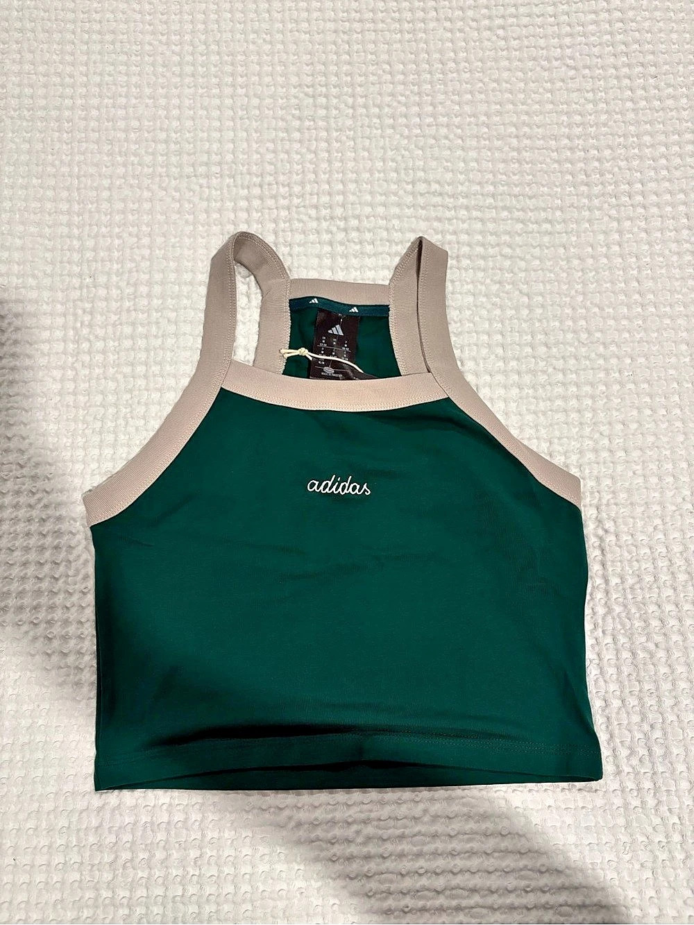 adidas W CP Tank Green & Beige Medium